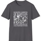 Hanging Gardens Landscaping T-Shirt - Charcoal front