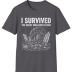 Great Molasses Flood T-Shirt - Charcoal front