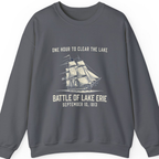 Battle of Lake Erie Sweatshirt - Charcoal front