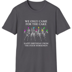 Four Horsemen Birthday Party T-Shirt - Charcoal front