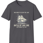 Battle of Lake Erie T-Shirt - Charcoal front