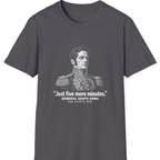 Santa Anna Five More Minutes T-Shirt - Charcoal front