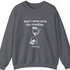 Time Travel Paradox Sweatshirt - Charcoal front