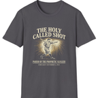 Divine Called Shot T-Shirt - Charcoal front