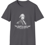 Burgoyne Quick Walk Saratoga T-Shirt - Charcoal front