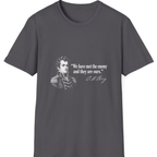 We Have Met The Enemy T-Shirt - Charcoal front