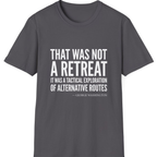 Washington Strategic Relocation T-Shirt - Charcoal front