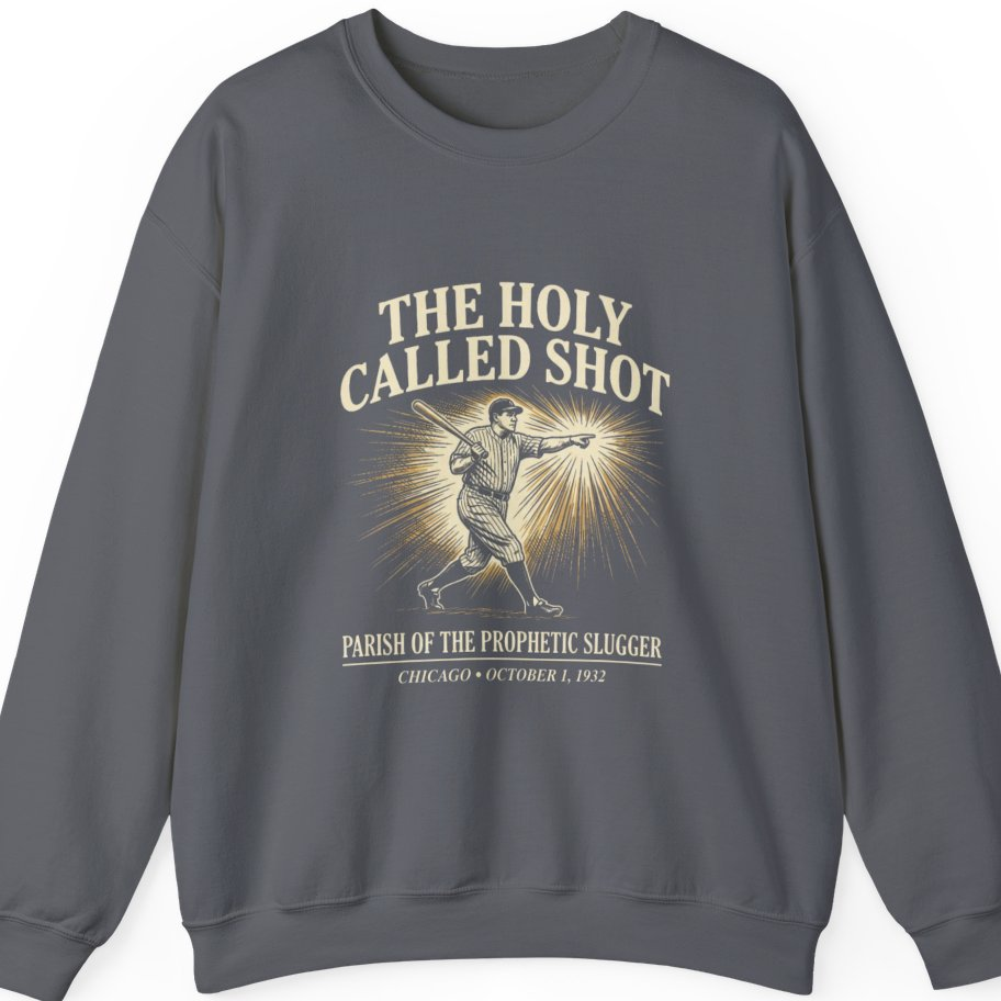 Divine Called Shot Sweatshirt - Charcoal front
