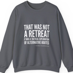 Washington Strategic Relocation Sweatshirt - Charcoal front