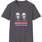 Jefferson Hancock Canceling The King T-Shirt - Charcoal front