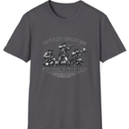 Continental Militia Two Fires Cowpens T-Shirt - Charcoal front