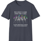 Four Horsemen Birthday Party T-Shirt - Heather Navy front