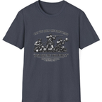 Continental Militia Two Fires Cowpens T-Shirt - Heather Navy front