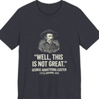 Well This Is Not Great Premium Tee - Heather Navy front