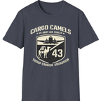 Cargo Camels WWII Usaaf Troop T-Shirt - Heather Navy front