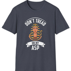 Cleopatra Asp T-Shirt - Heather Navy front