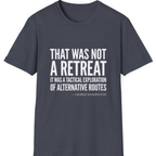 Washington Strategic Relocation T-Shirt - Heather Navy front
