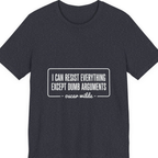 Oscar Wilde Quote Premium Tee - Heather Navy front
