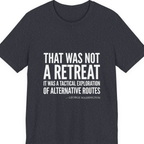 Washington Strategic Relocation Premium Tee - Heather Navy front