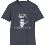 Et Tu Brute T-Shirt - Heather Navy front