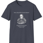 Mobile Bay Minefield T-Shirt - Heather Navy front