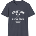 Johnstown Kayak Team T-Shirt - Heather Navy front