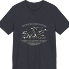 Continental Militia Two Fires Cowpens Premium Tee - Heather Navy front