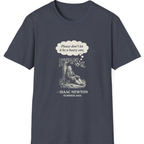 Newton Gravity Anxiety T-Shirt - Heather Navy front