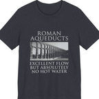 Roman Aqueducts Service Review Premium Tee - Heather Navy front