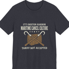 Maritime Cancel Culture Premium Tee - Heather Navy front