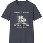 Battle of Lake Erie T-Shirt - Heather Navy front