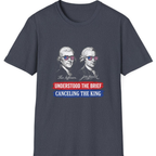 Jefferson Hancock Canceling The King T-Shirt - Heather Navy front