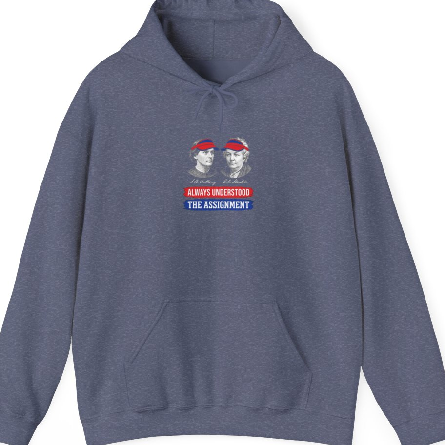 Anthony Stanton Assignment Hoodie - Heather Navy front