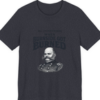 Fredericksburg Burnside Got Burned Vintage Premium Tee - Heather Navy front
