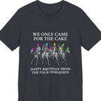 Four Horsemen Birthday Party Premium Tee - Heather Navy front