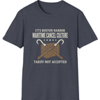 Maritime Cancel Culture T-Shirt - Heather Navy front
