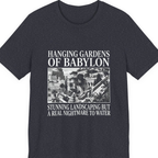 Hanging Gardens Landscaping Premium Tee - Heather Navy front