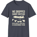 Berlin Candy Bombers Winter T-Shirt - Heather Navy front
