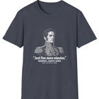 Santa Anna Five More Minutes T-Shirt - Heather Navy front