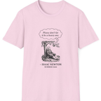 Newton Gravity Anxiety T-Shirt - Light Pink front