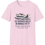 Nome Serum Run Minus Fifty T-Shirt - Light Pink front