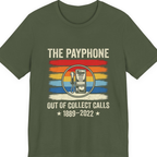 Public Payphone Memorial Premium Tee - Military Green front