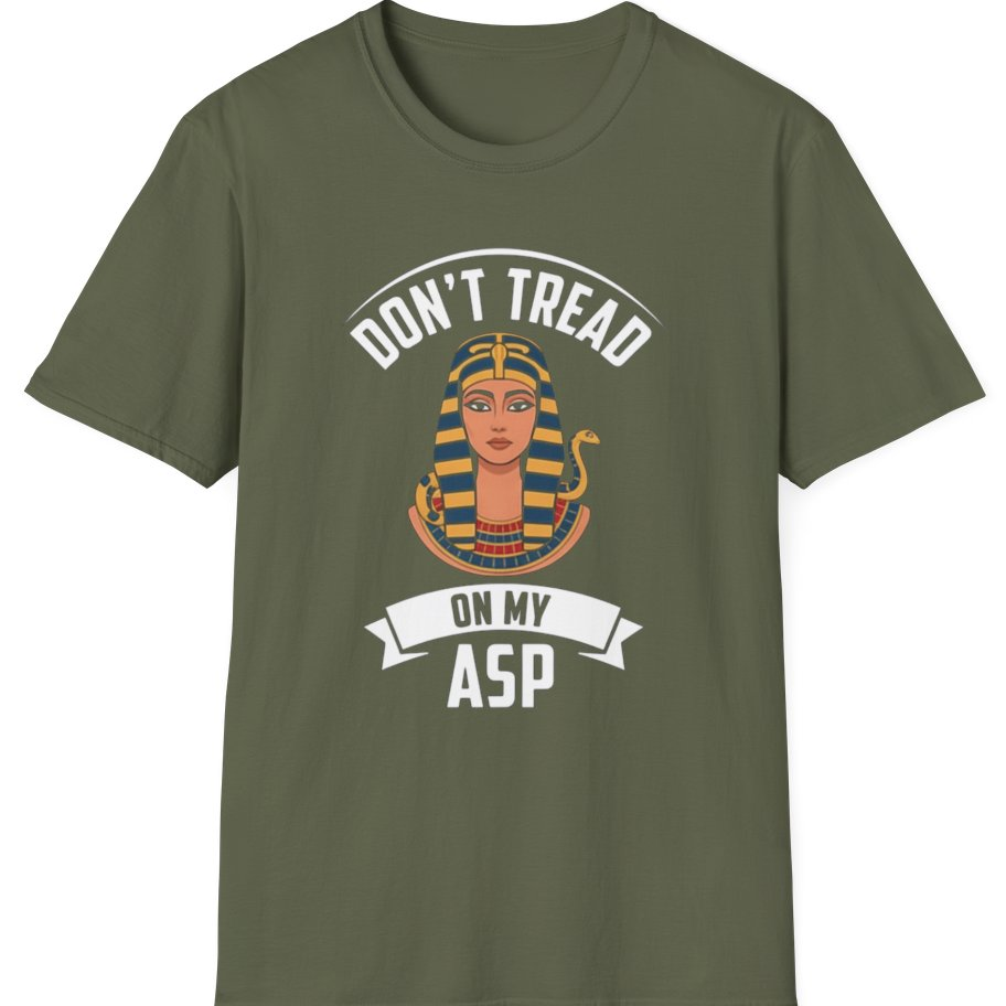 Cleopatra Asp T-Shirt - Military Green front
