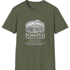 Pompeii Thermal Resort T-Shirt - Military Green front