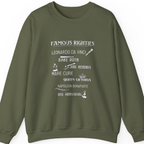 Famous Righties Sweatshirt - Military Green front