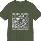 Hanging Gardens Landscaping Premium Tee - Military Green front