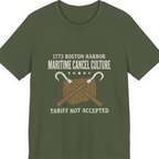 Maritime Cancel Culture Premium Tee - Military Green front
