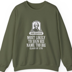 John Hancock Signature Superlative Sweatshirt - Military Green front