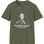 Burgoyne Quick Walk Saratoga T-Shirt - Military Green front