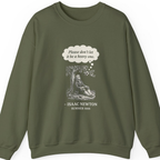 Newton Gravity Anxiety Sweatshirt - Military Green front